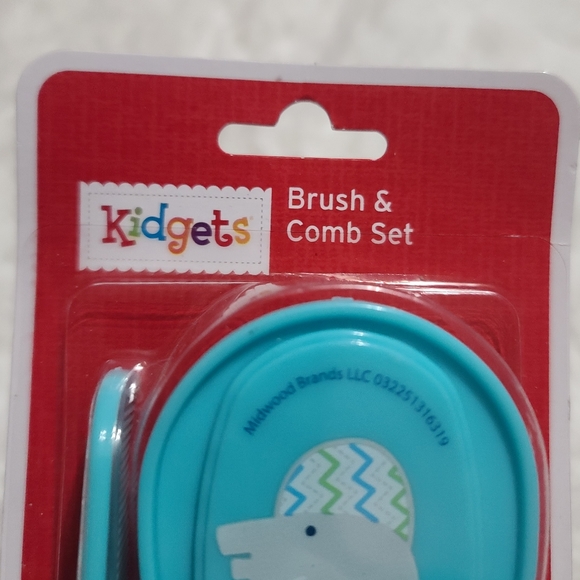 Kidgets Kids Blue Elaphant Brush Set (NWT) - Picture 5 of 6